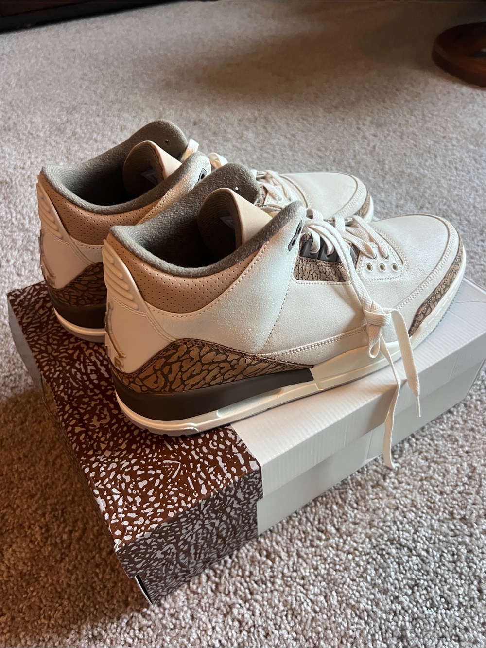 Nwt air Jordan 3 retro “palomino” men’s size 13 - Picture 4 of 6